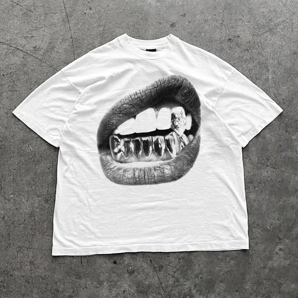Camiseta Oversized Baby Lips